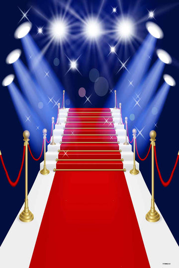 Red Carpet Backdrops Glitter Backdrop Steps Background